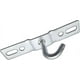 thumbnail image 3 of Ganchos de techo de 95 mm para lámpara de techo, placa base, gancho para lámpara de techo, montaje con tornillo, hierro galvanizado resistente para ventiladores de techo de lámparas europeas., 3 of 5