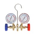 thumbnail image 3 of Refrigerant Manifold Gauge SET Air Condition Refrigeration Set Air Conditioning Tools Hose And Hook For R12 R22 R404A R134A ,Easy to Install, 3 of 6