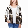 thumbnail image 3 of Cauagu Skeleton Dance with Mushrooms Print Sun Protection Jacket for Teen,Full-Zipper Long Sleeve Sun Shirts with Pockets UV Hoodie Shirts Outdoor Athletic Jacket-Small, 3 of 7