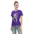 thumbnail image 4 of T-Shirt Basique à Manches Courtes pour Femmes Sailor Moon Makoto Kino, 4 of 6