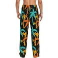 thumbnail image 3 of Balery Palm Trees print Men's Pajama Pants,Ultra Lightweight Pjs,Lounge Pant-X-Large, 3 of 9