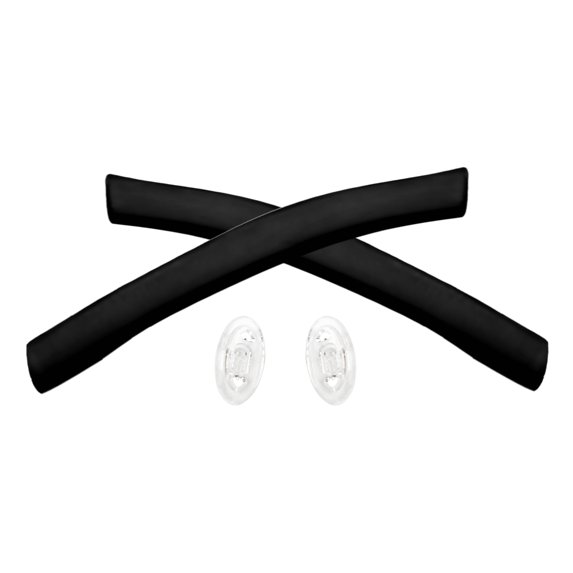 Vonxyz Black Replacement Earsocks Nosepieces Rubber Kits for Oakley Splinter Sunglasses
