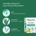 thumbnail image 3 of Toallas sanitarias The Honey Pot flujo abundante con efecto refrescante, 14 unidades, 3 of 9