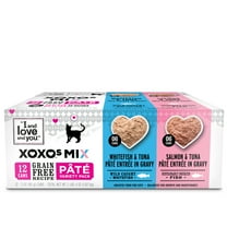 "I and love and you" XOXOs, Whitefish, and Tuna Pate' Canned Wet Cat Food