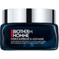 thumbnail image 1 of Biotherm Homme Force Suprême Noir Masque 50ml Récupération et Anti-Vieillissement Soin de Nuit, 1 of 2