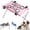 A-Pink, variant on 2-in-1 Foldable Pet Grooming Bed, Portable Bathing Stand with Mesh Pockets for Cats and Small Dogs