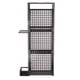 thumbnail image 1 of Cesta de almacenamiento colgante de alambre para colgar cebollas, para montar en la pared, de hierro, para almacenar alimentos, estilo rústico, cesta Rejilla para cebollas de 3 rejillas, 1 of 8