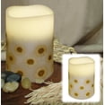 thumbnail image 2 of Brite Star Floral Battery Operated Flameless Flickering Wax Pillar Candle - 5.5", 2 of 2