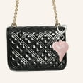 thumbnail image 2 of Unique Bargains 1 Pc Stylish Hearts Handbag Charm Bag Accessories Pink, 2 of 5