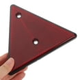 thumbnail image 5 of unbranded 2 Pcs Triangles Réfléchissants d'Avertissement Routier pour Voitures Panneau Triangle de Sécurité d'Urgence Matériau Rouge Foncé, 5 of 5