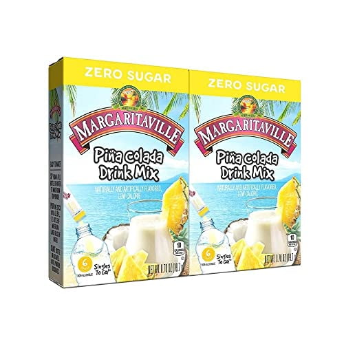 Margaritaville Pina Colada Singles to Go 6 Packets X 2 Boxes =12