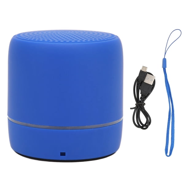 Mini altavoz Bluetooth5.0, altavoz inalámbrico portátil con graves ricos y estéreo claros para exteriores, azul