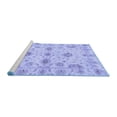 thumbnail image 2 of Ahgly Company Machine Washable Indoor Rectangle Oriental Blue Traditional Area Rugs, 2' x 3', 2 of 4