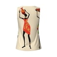 thumbnail image 5 of Gaeub African Women Women's Workout Tank Tops Lightweight Sleeveless Shirts for Women for Athletic Running Tennis Yoga - Small, 5 of 9