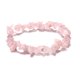 thumbnail image 1 of Xiao Hua Pulsera de cuentas hecha a mano, ideal para hombres y mujeres, con piedras naturales irregulares (rosa), 1 of 5