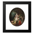thumbnail image 2 of Eugène Gabé 20x22 Black Modern Framed Museum Art Print Titled - Refreshment in the Forest, 2 of 5