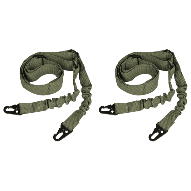 Correa Elástica para Rifle 2 Puntos Liberación Rápida Escalada () Verde
