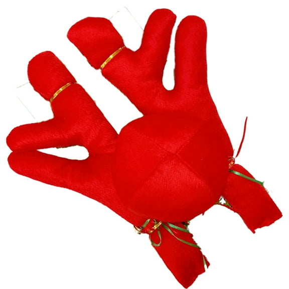 Reindeer Antlers & Nose - Christmas Decorations for Car - Auto Holiday Accessories Decoration Kit