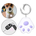 thumbnail image 4 of Preciosa funda de silicona compatible con , funda antipérdida de de dibujos para cartera, coche, mascota, gato, pe púrpura Sunnimix llevar estuche protector, 4 of 8