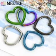 thumbnail image 5 of Hebillas de anillo redondo de Metal, correa para bolso, correas de cadena, conector en forma de corazón, anillos de ajuste, accesorios de Hardware DIY, 5/10/20 piezas, 5 of 5