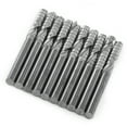 thumbnail image 4 of Brocas para Herramientas Cnc de Una Sola flauta de 10 piezas con filo de Corte liso, para acrílico, PVC, MDF, Corte de Madera, para aplicaciones de Fresado industrial, 4 of 7