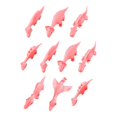 thumbnail image 3 of 10 Piezas Tirachinas para Dedos de Dinosaurio Juguete de Dinosaurio Animales Bolsas de Rellenos Juegos Voladores para Halloween Edad 3+ Niños Niñas Rosa, 3 of 8