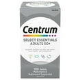 thumbnail image 1 of Centrum Select Essentials Adults 50+ Multivitamin and Multimineral Supplement Tablets, 100 Count, 1 of 10