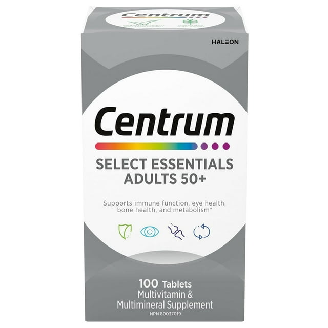 Centrum Select Essentials Adults 50+ Multivitamin