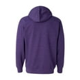 thumbnail image 3 of Independent Trading Co. - Midweight Hooded Sweatshirt - SS4500 - Purple Heather, 3 of 3