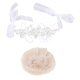 thumbnail image 4 of Accesorio para El Cabello para Vestido de Muñeca de 15cm, Mini Bonito, Vestido de Muñeca a La Moda, Ropa para Muñeca para Niñas Pequeñas, Cumpl , flor de champán, 4 of 8