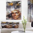 thumbnail image 1 of Design Art - Woman with Flying Eagles, 1 of 3