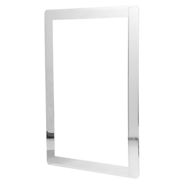 unbranded Sleek Family Picture Frames Silver Plastic 1Pcs