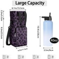 thumbnail image 4 of Water Bottle Carrier Bag with Adjustable Strap, Lightweight Drawstring Bottle Holder for Travel & Outdoor Use, 4 of 7