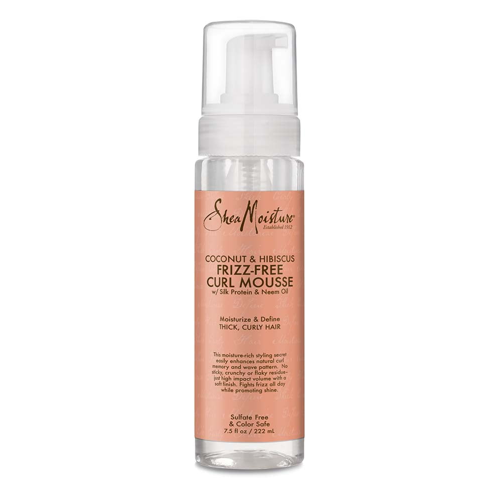 Sheamoisture Frizz Free Curl Mousse Coconut Hibiscus 7 5 Oz