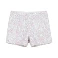 thumbnail image 4 of KHONTS Women's Sparkle Sequin Shorts Elastic High Waist Glitter Booty Shorts for Parties and Festivals White S, 4 of 4