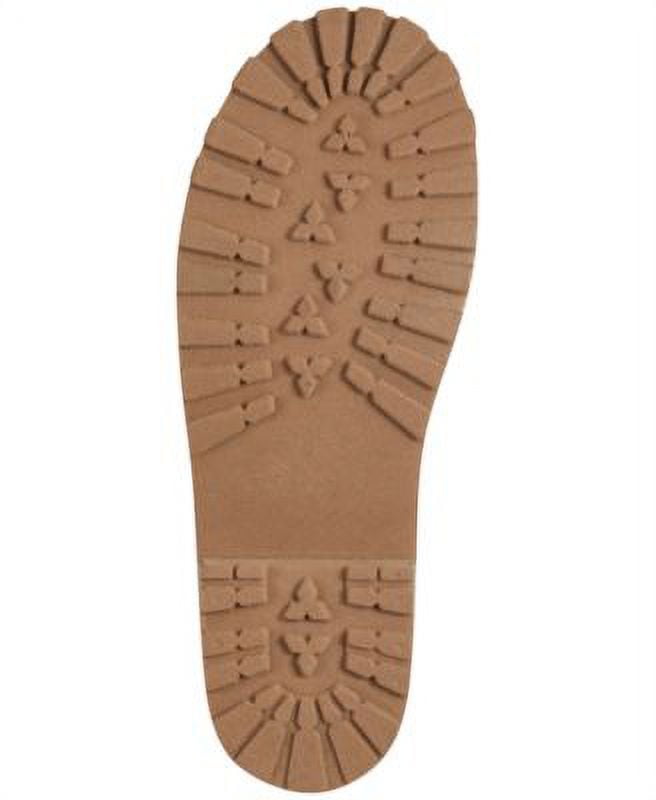 STYLE & COMPANY Womens Brown Lug Sole Removable Insole Buckle Accent Millyy Round Toe Block Heel Rain Boots 9 M