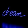 thumbnail image 6 of Northlight LED Dream Neon Lighted Wall Sign - 17" - Blue, 6 of 9