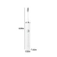 thumbnail image 2 of Kezqiaxn Home Gadgets Electric Toothbrush, Low Noise, Portable, Smart Timer Electric Toothbrush Ipx7 Water Electric Toothbrush Vibration White, 2 of 8