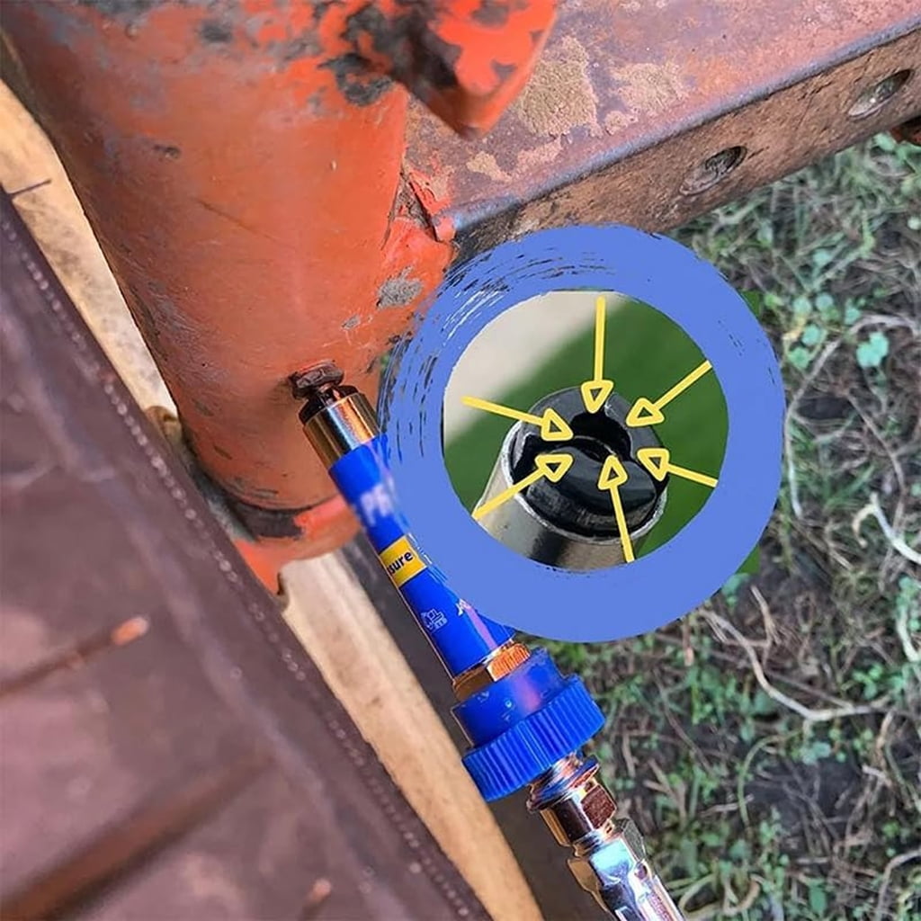 Professional Heavy Duty Grease Coupler Rapid Locking Release Universal Grease Guns Adapter High Pressure Oil Injection