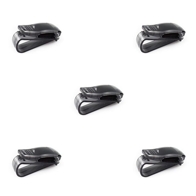 Kenally Parasol para coche, gafas de sol, billete de recibo, Clip para tarjeta, soporte de almacenamiento, abrazadera, clip de colección Type2 NO2 Kenally CBP432442