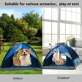 thumbnail image 3 of Carpa para mascotas ASFANES impermeable para gatos y perros pequeños, 3 of 9