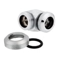 thumbnail image 4 of Corsair Hydro X Series XF Hardline 90 Degree Fittings, 12mm OD, Chrome, 2-pack, 4 of 4