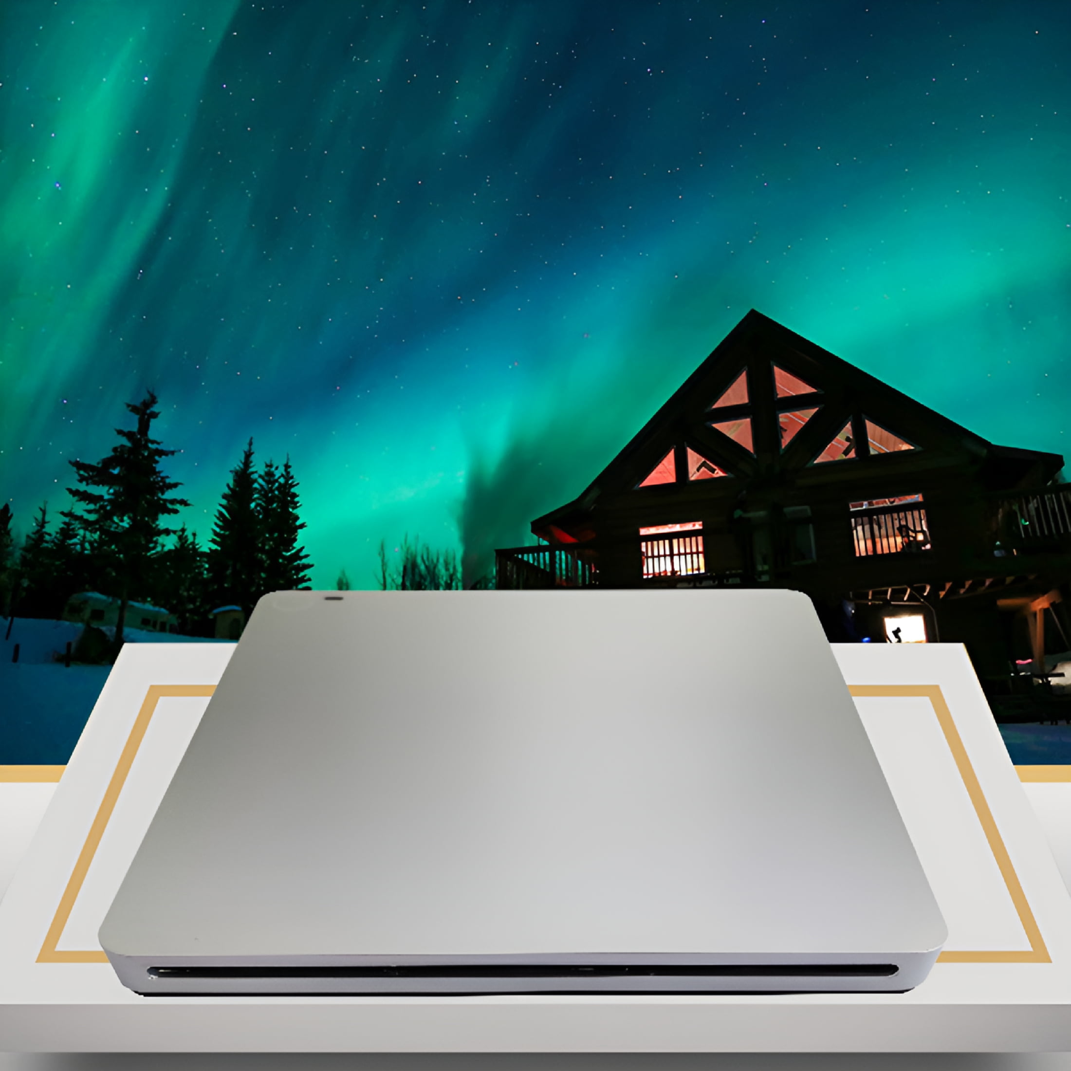 GJX 2026 New External 3D Blu-Ray Dvd Drive,Usb 3.0 and Type-C Blu-Ray Cd Dvd Drive Player Ultra-Slim Slot-Loading Cd Dvd Burner,Laptops,Desktops,Home Entertainment,Data Backup,Video Editing