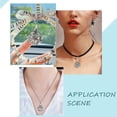 thumbnail image 6 of 10Pcs 5 Styles Cage Charms Brass Locket Charms Stone Holder Necklace Silver Hollow Spiral Bead Cages Round Chime Ball Charms for Jewelry Making Charms Women Adults DIY Necklaces Crafts, 6 of 9