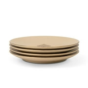 Thyme & Table 4-Pack Stoneware Dinner Plates, Ocee Leaf