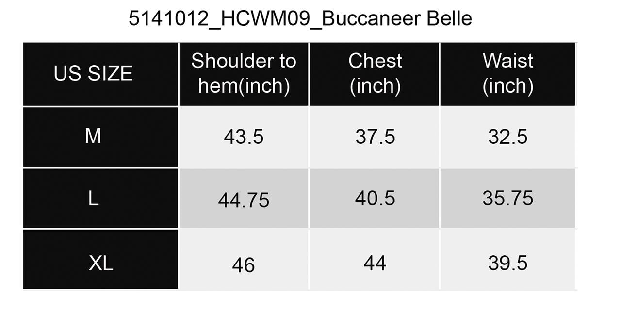 Buccaneer Belle Family Matching Costume for Adults, Women, XL (16/18), by Way to Celebrate