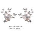 thumbnail image 3 of 1 Pair Handmade Bridal Shoes Clips Shoes Clip Buckles Rhinestone High Heel Clips, 3 of 7