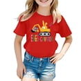 thumbnail image 5 of Easter Shirt for Little Girls Trendy Loose Fit Red Bunny Cartoon Easter Cute Tshirt Bunny Short Sleeve Shirt for Boys Girls Kids Tees T-Shirts, 5 of 5