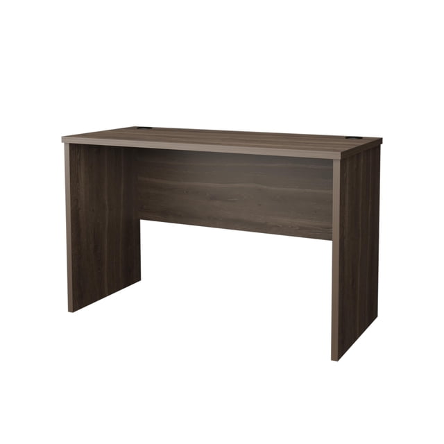 FM FURNITURE Rough Rock Minimalist Home Office Work Desk Dark Walnut