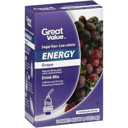 Great Value Grape Energy Drink Mix Great Value Grape Energy Drink Mix